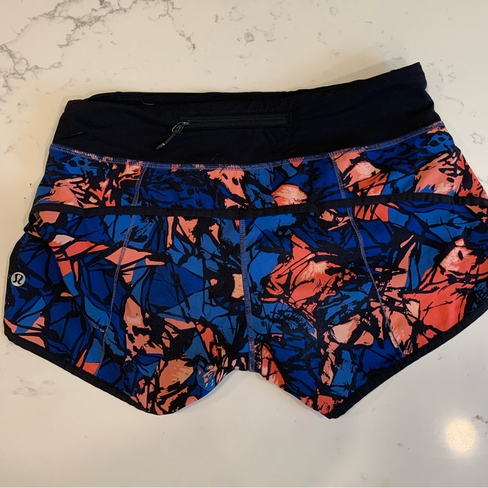 Lululemon Run Shorts, Size 2